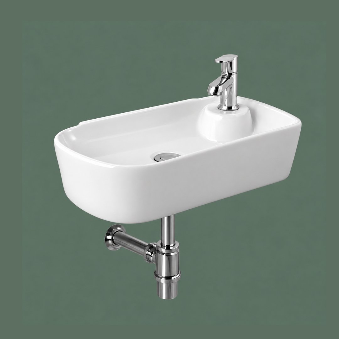 SKY Wall Hung Basin Wash Basin - My Home Studio